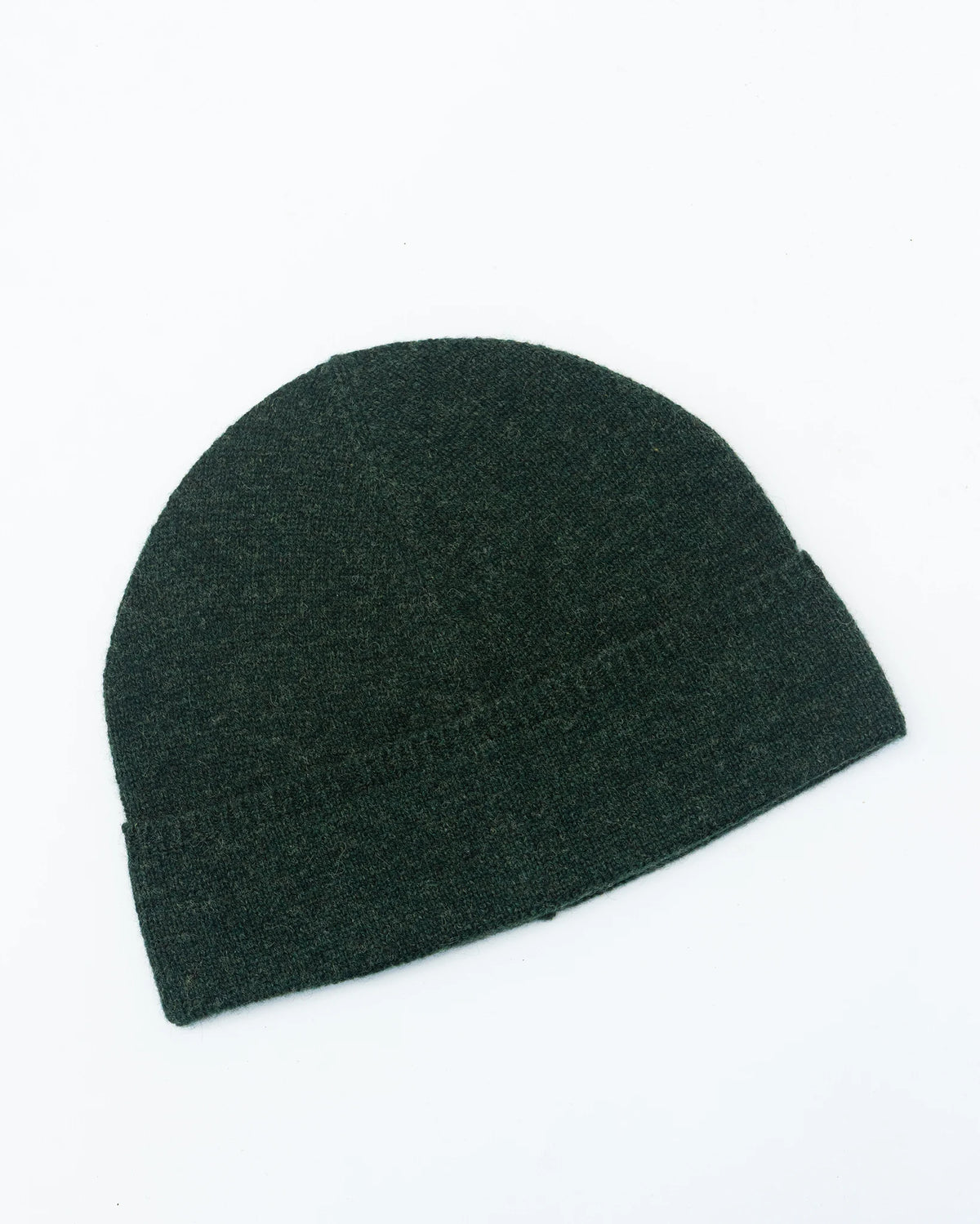 Knitted Beanie Hat in Yak and Merino Yarn