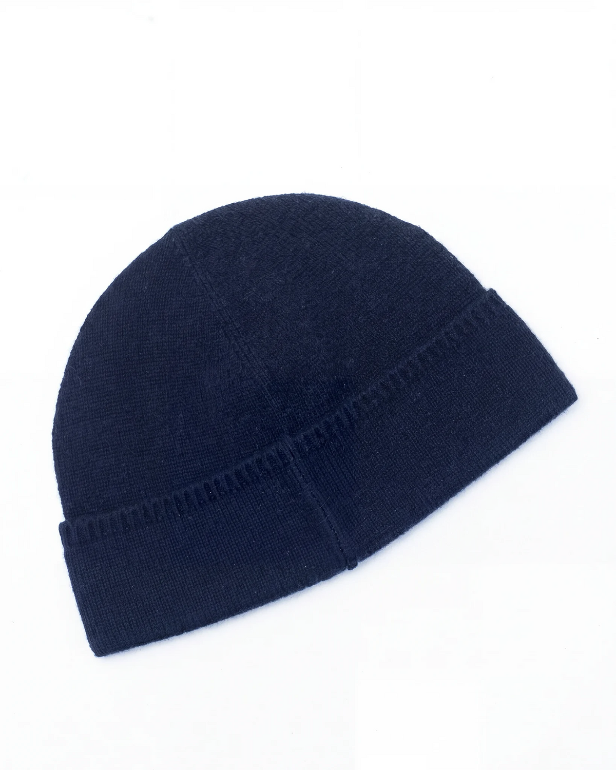 Knitted Beanie Hat in Yak and Merino Yarn