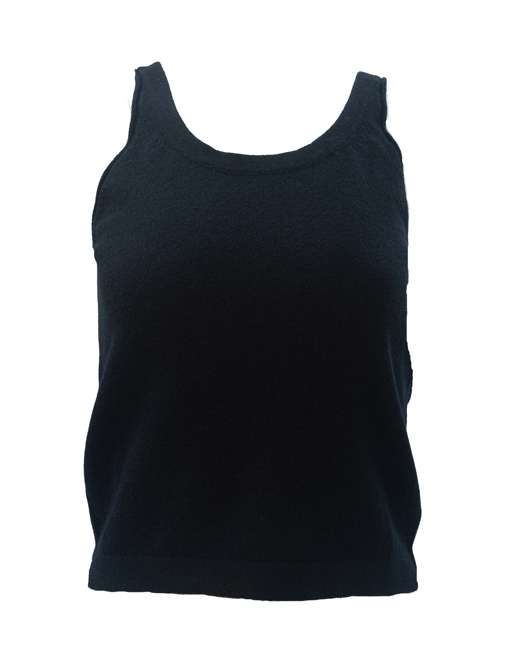 Cashmere Vest - Black