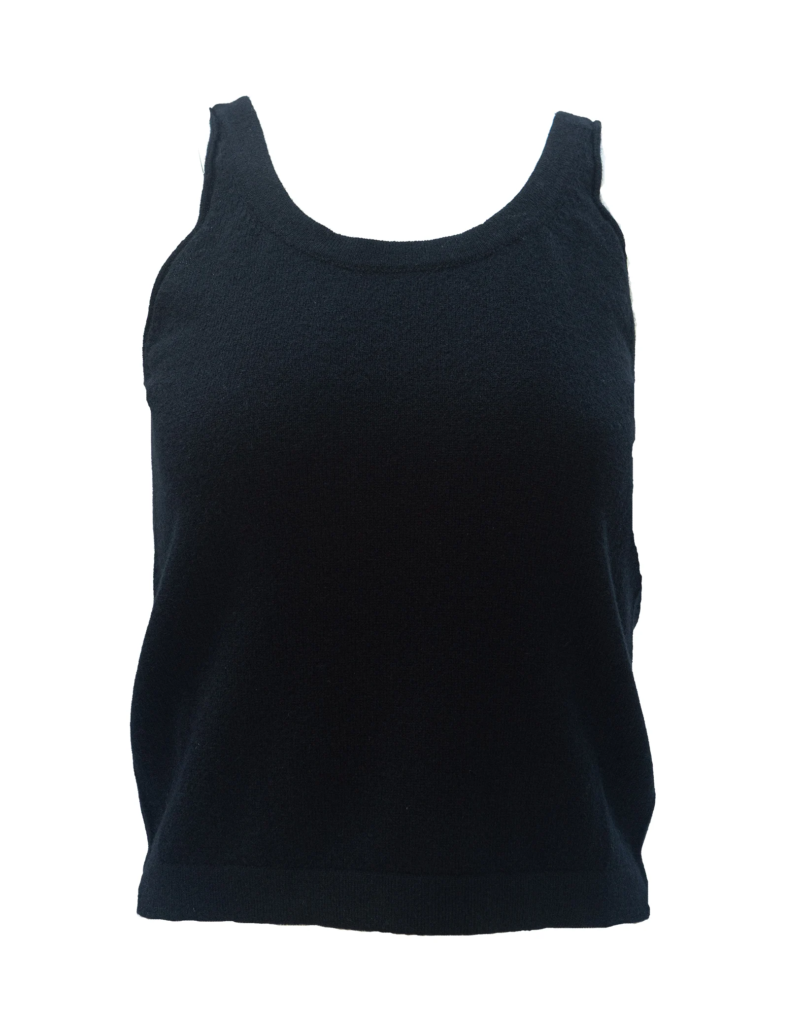 Cashmere Vest - Black