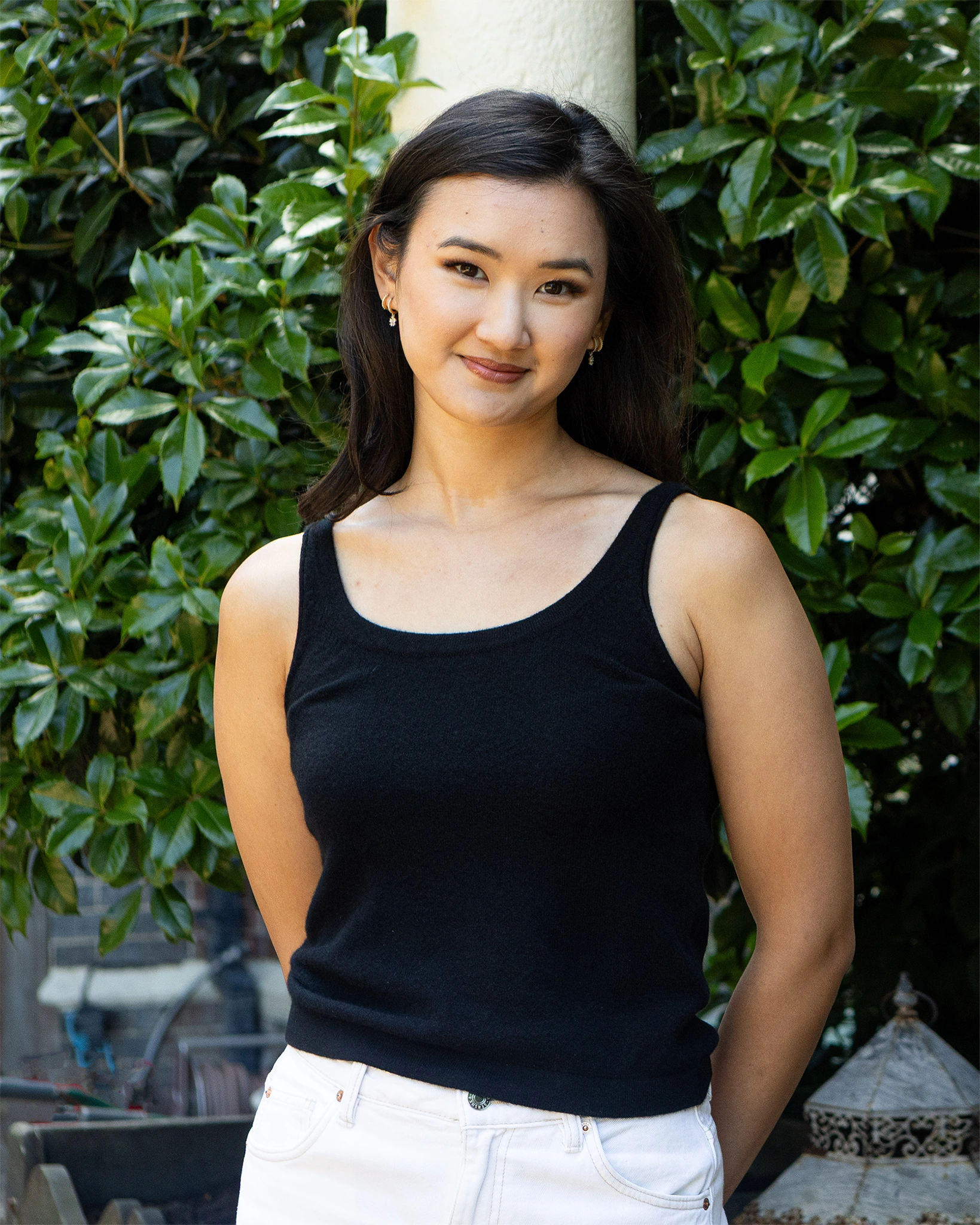 Cashmere Vest - Black
