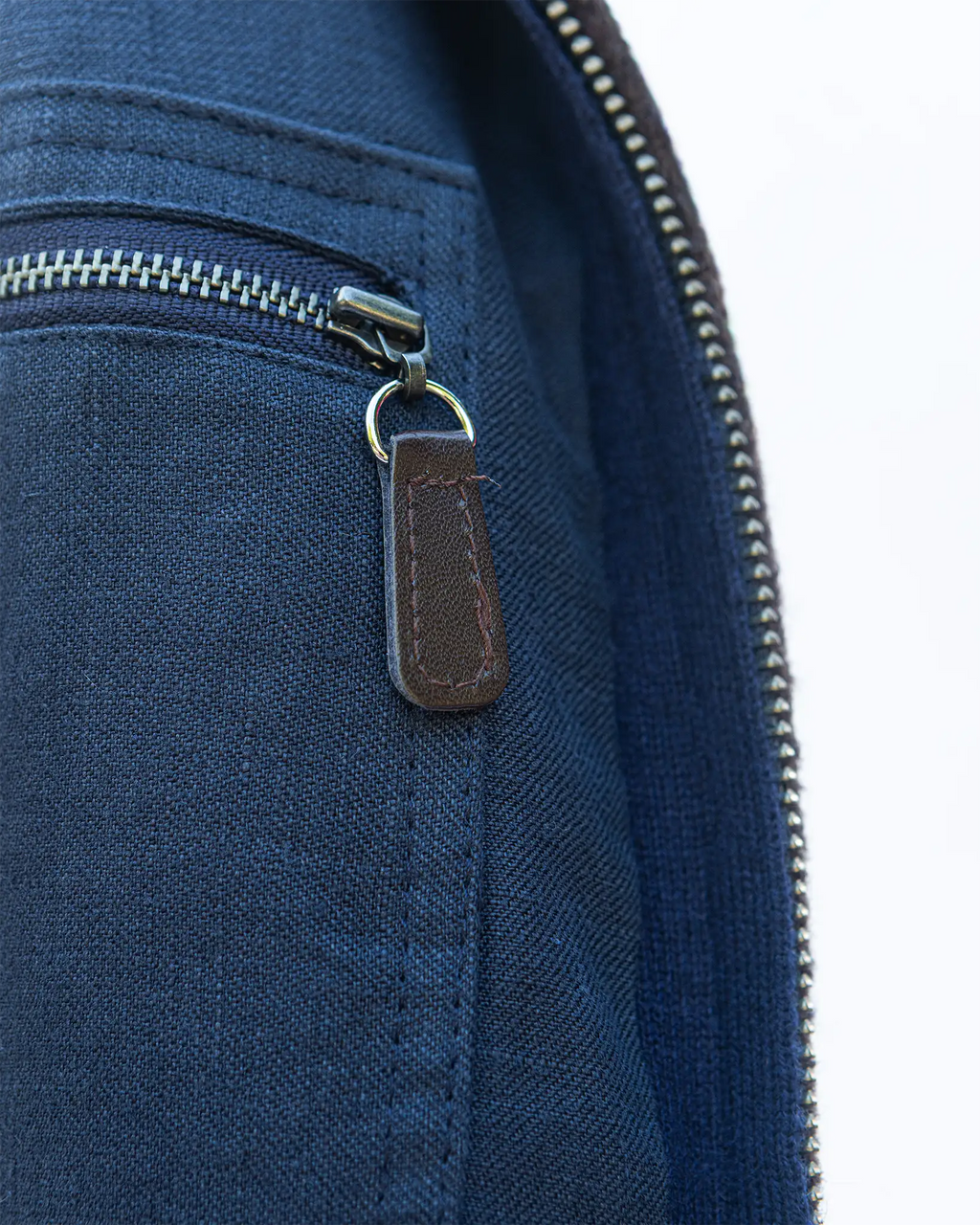 Cashmere and Merino Lined Gilet - Navy