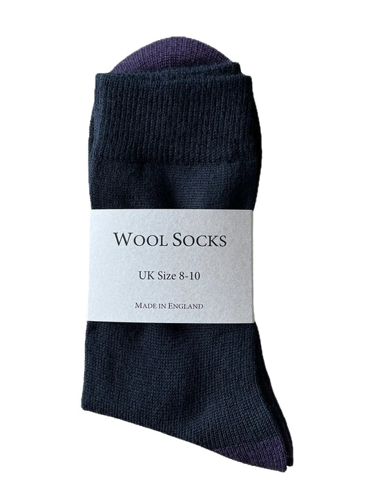 Everyday Wool Socks | Black
