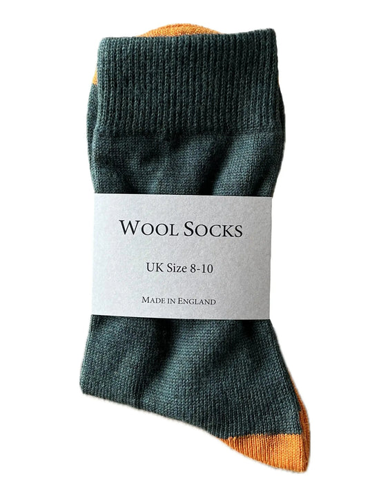 Everyday Wool Socks | Green